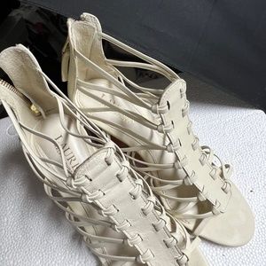 Brand New Ralph Lauren Cow Leather Wedges